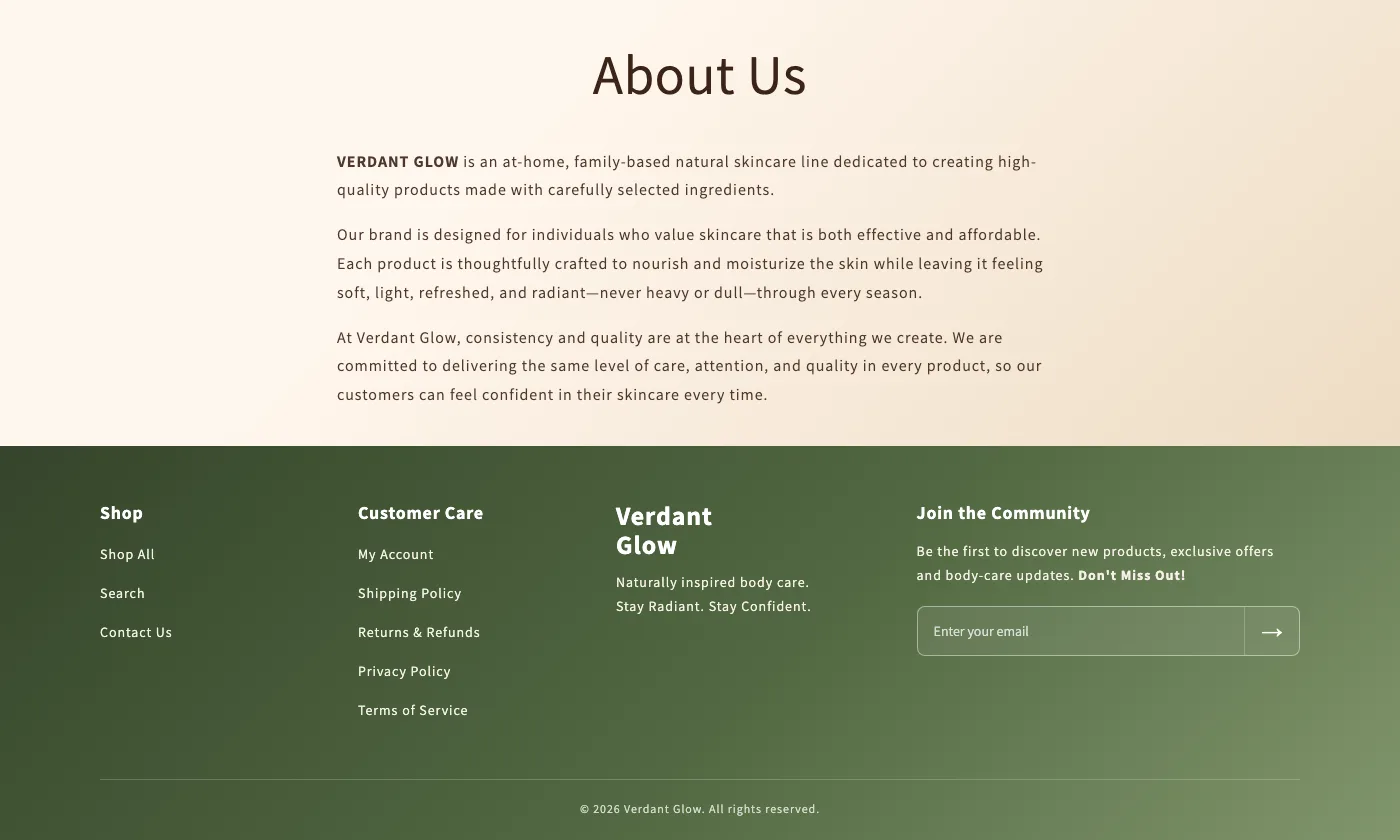 Verdant Glow – Connected, not just published.